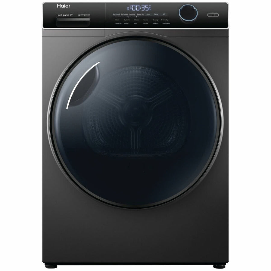 Factory Second Haier 8kg Heat Pump Dryer HDHP80ANB1 - Second Hand Appliances Geebung