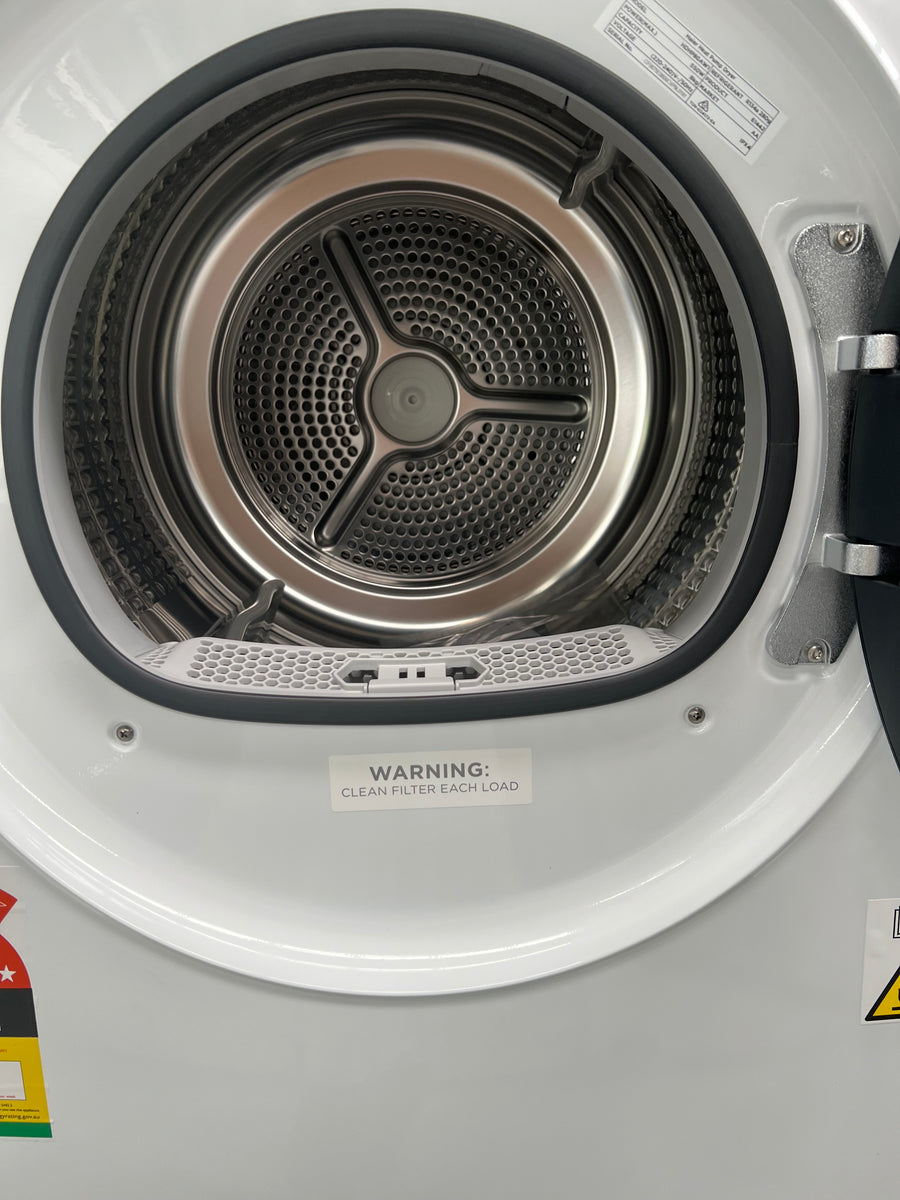 Factory Second Haier 8kg Heat Pump Dryer HDHP80AW1 - Second Hand Appliances Geebung