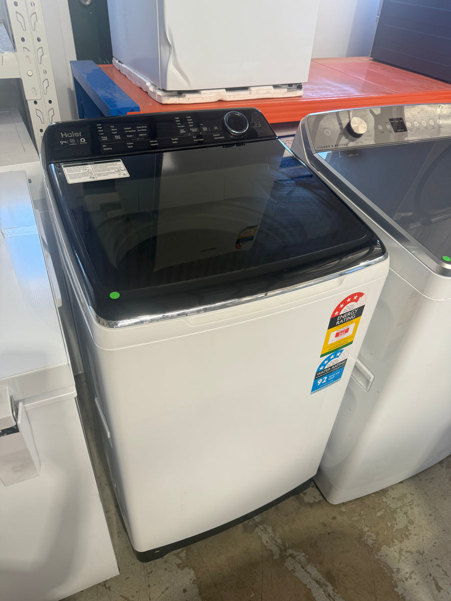 Factory Second Haier 9kg Top Load Washing Machine HWT09AD1 - Second Hand Appliances Geebung
