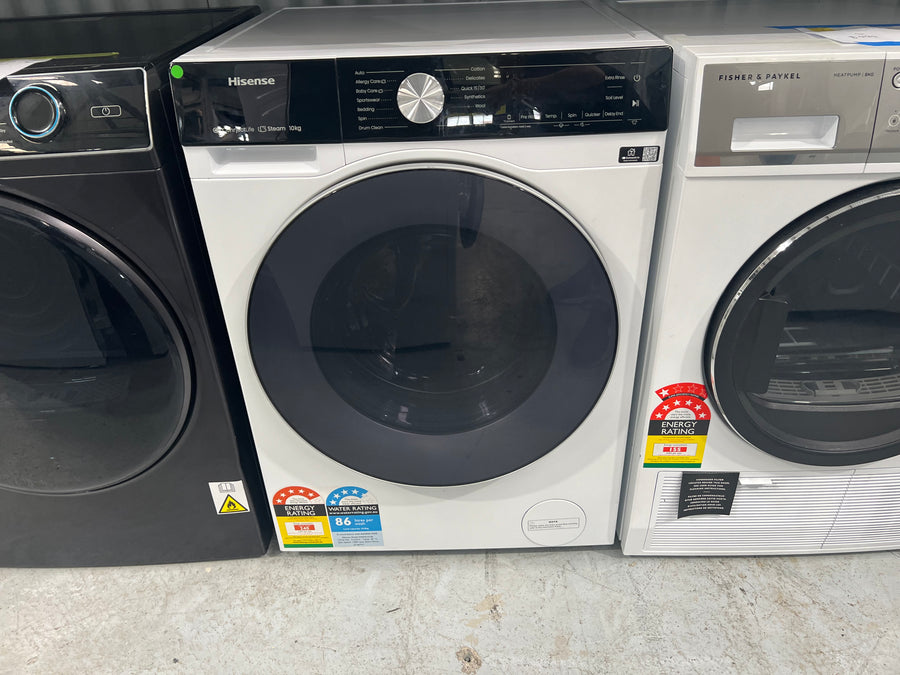 Factory Second Hisense 10kg Front Load Washer HWFS1015E - Second Hand Appliances Geebung