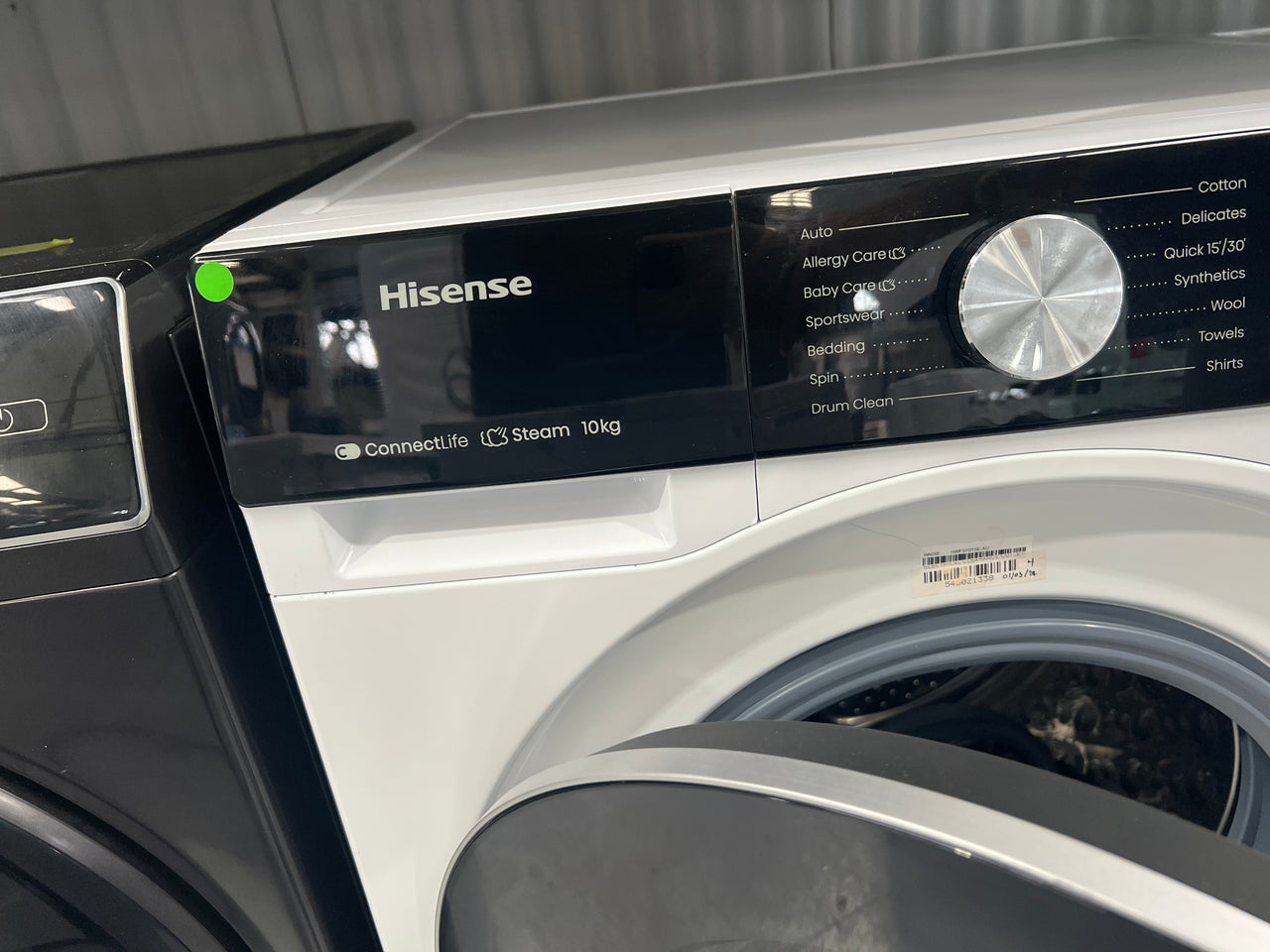 Factory Second Hisense 10kg Front Load Washer HWFS1015E - Second Hand Appliances Geebung