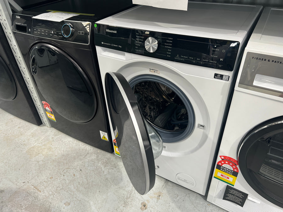 Factory Second Hisense 10kg Front Load Washer HWFS1015E - Second Hand Appliances Geebung