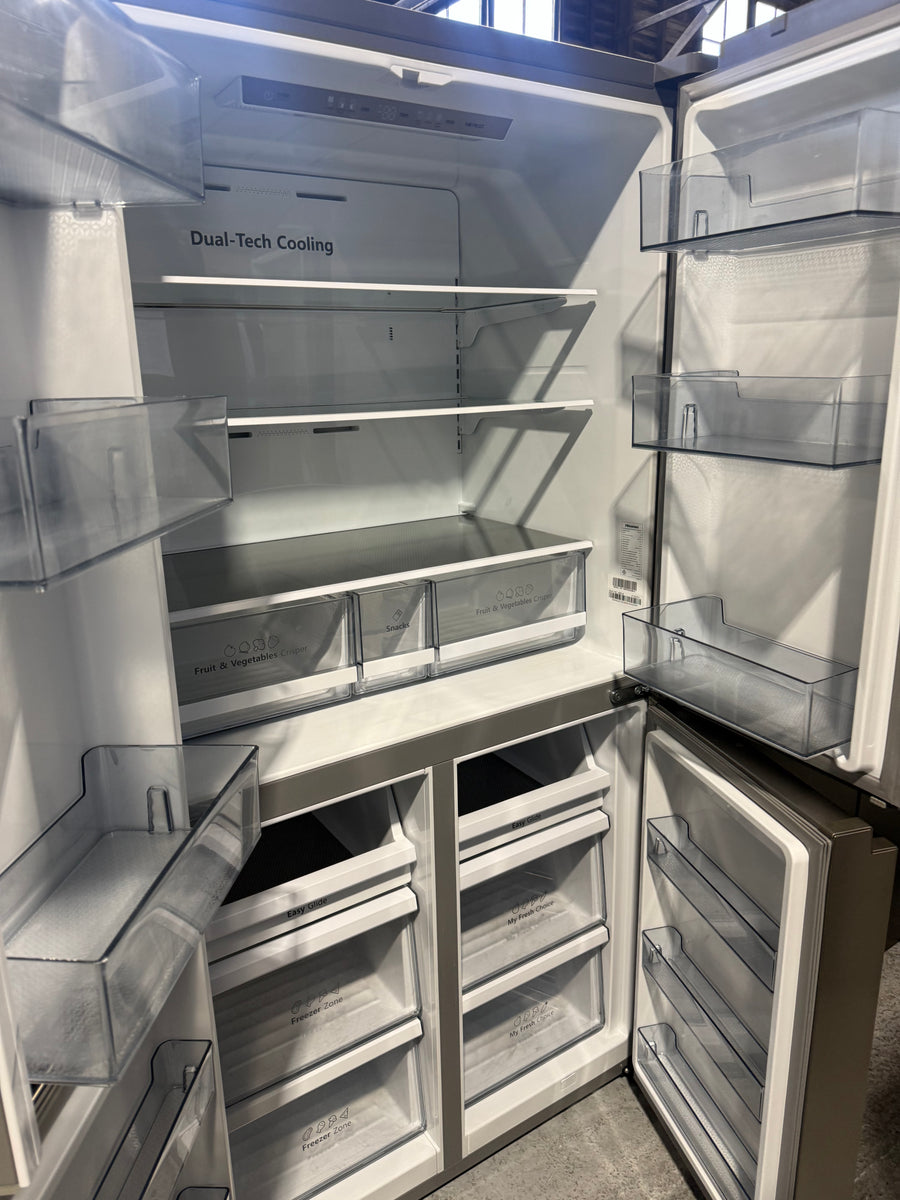 Factory Second Hisense 609L French Door Refrigerator – Stainless Steel Model: HRCD609S - Second Hand Appliances Geebung