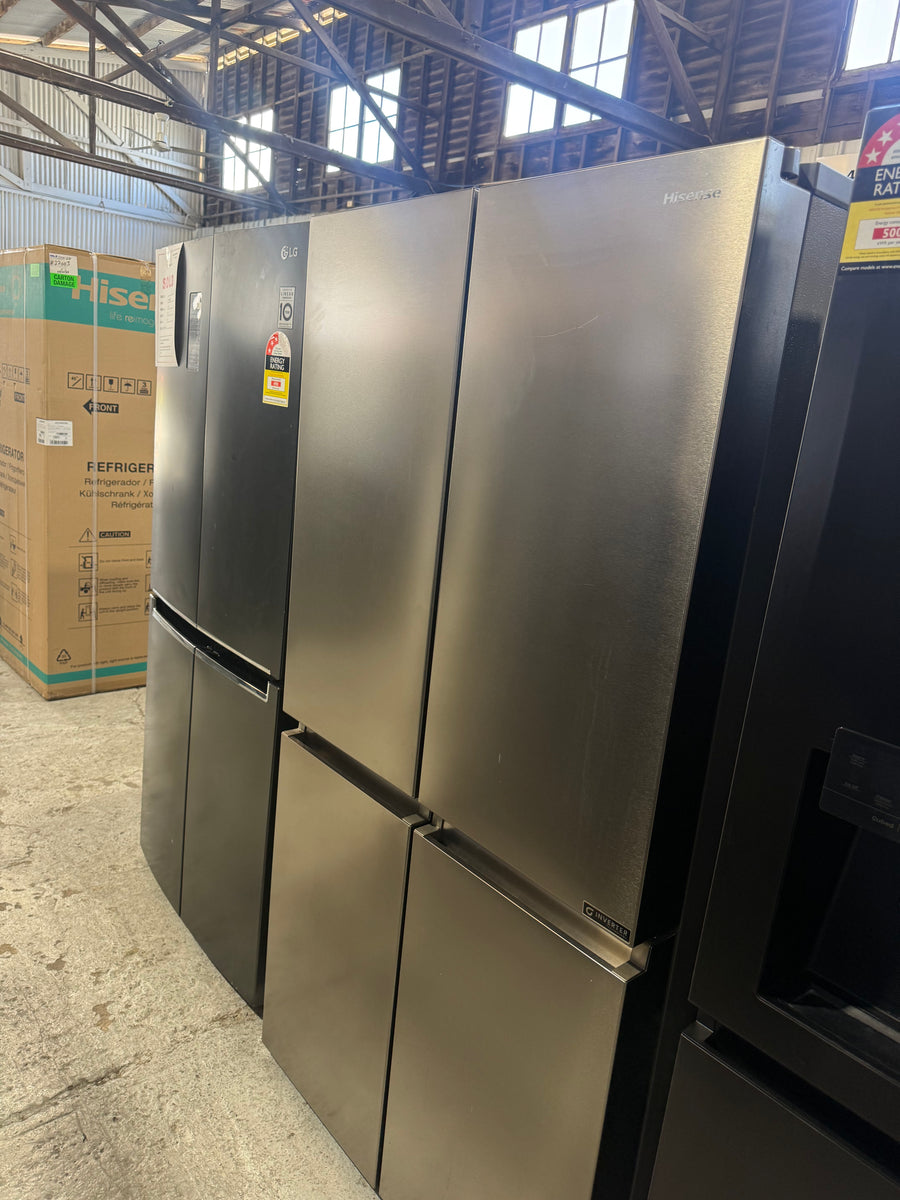 Factory Second Hisense 609L French Door Refrigerator – Stainless Steel Model: HRCD609S - Second Hand Appliances Geebung