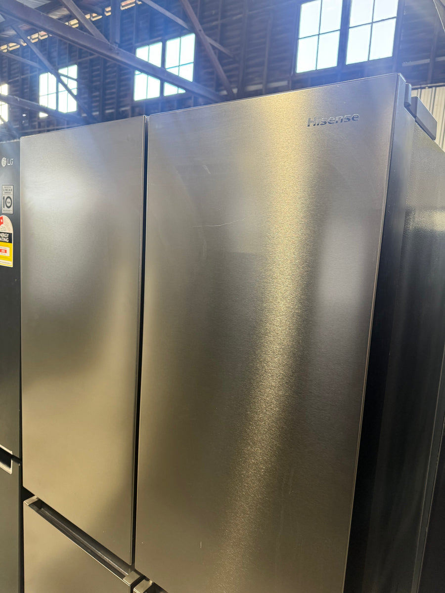 Factory Second Hisense 609L French Door Refrigerator – Stainless Steel Model: HRCD609S - Second Hand Appliances Geebung