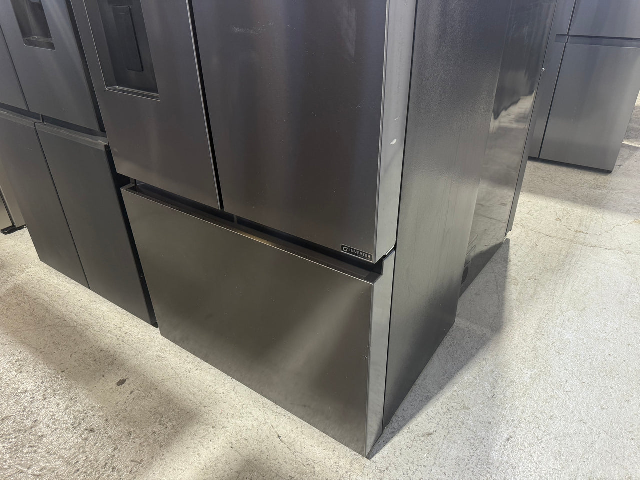 Factory Second Hisense 634L French Door Refrigerator – Black (HRFD634BW) - Second Hand Appliances Geebung