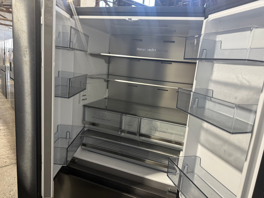 Factory Second Hisense 634L French Door Refrigerator – Black (HRFD634BW) - Second Hand Appliances Geebung