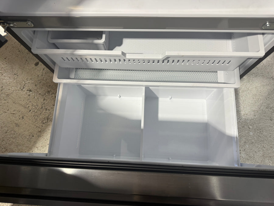 Factory Second Hisense 634L French Door Refrigerator – Black (HRFD634BW) - Second Hand Appliances Geebung