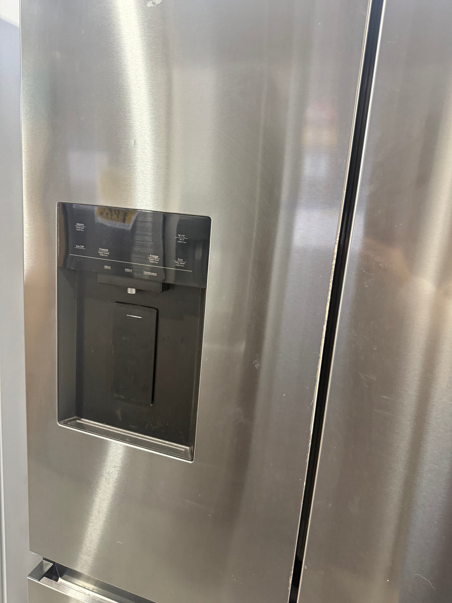 Factory Second Hisense HRFD634BW 634L French Door Refrigerator – Black Steel - Second Hand Appliances Geebung