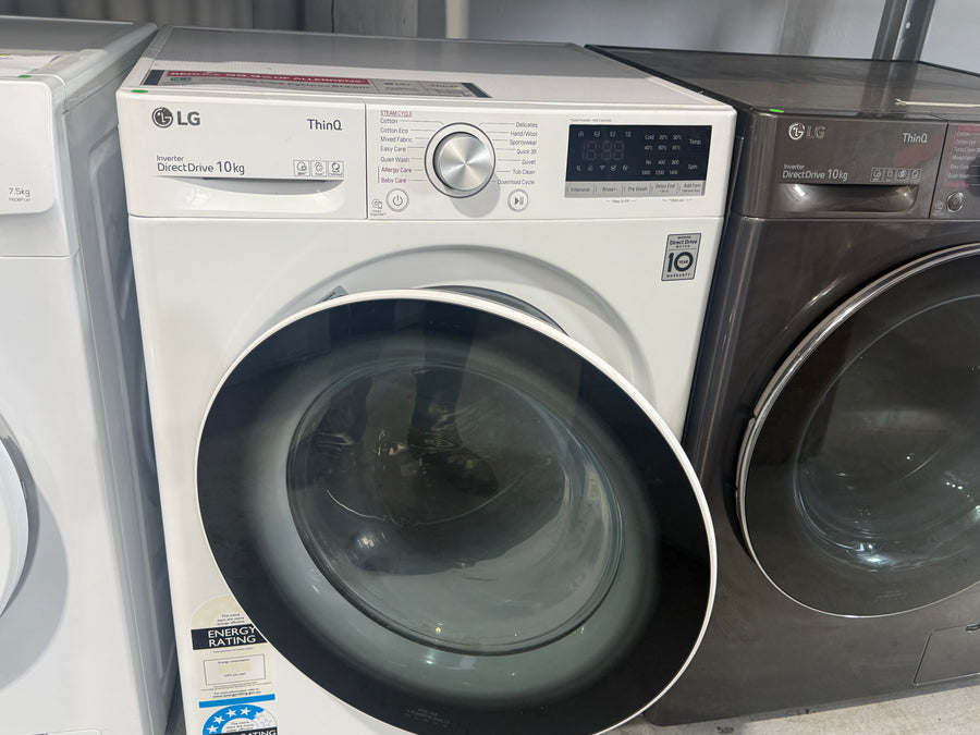 Factory Second LG 10kg Front Load Washing Machine Model: WV5-1410W - Second Hand Appliances Geebung