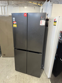 Thumbnail for Factory Second LG GF-B505MBL 530L Slim French Door Refrigerator – Matte Black - Second Hand Appliances Geebung