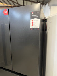 Thumbnail for Factory Second LG GF-B505MBL 530L Slim French Door Refrigerator – Matte Black - Second Hand Appliances Geebung