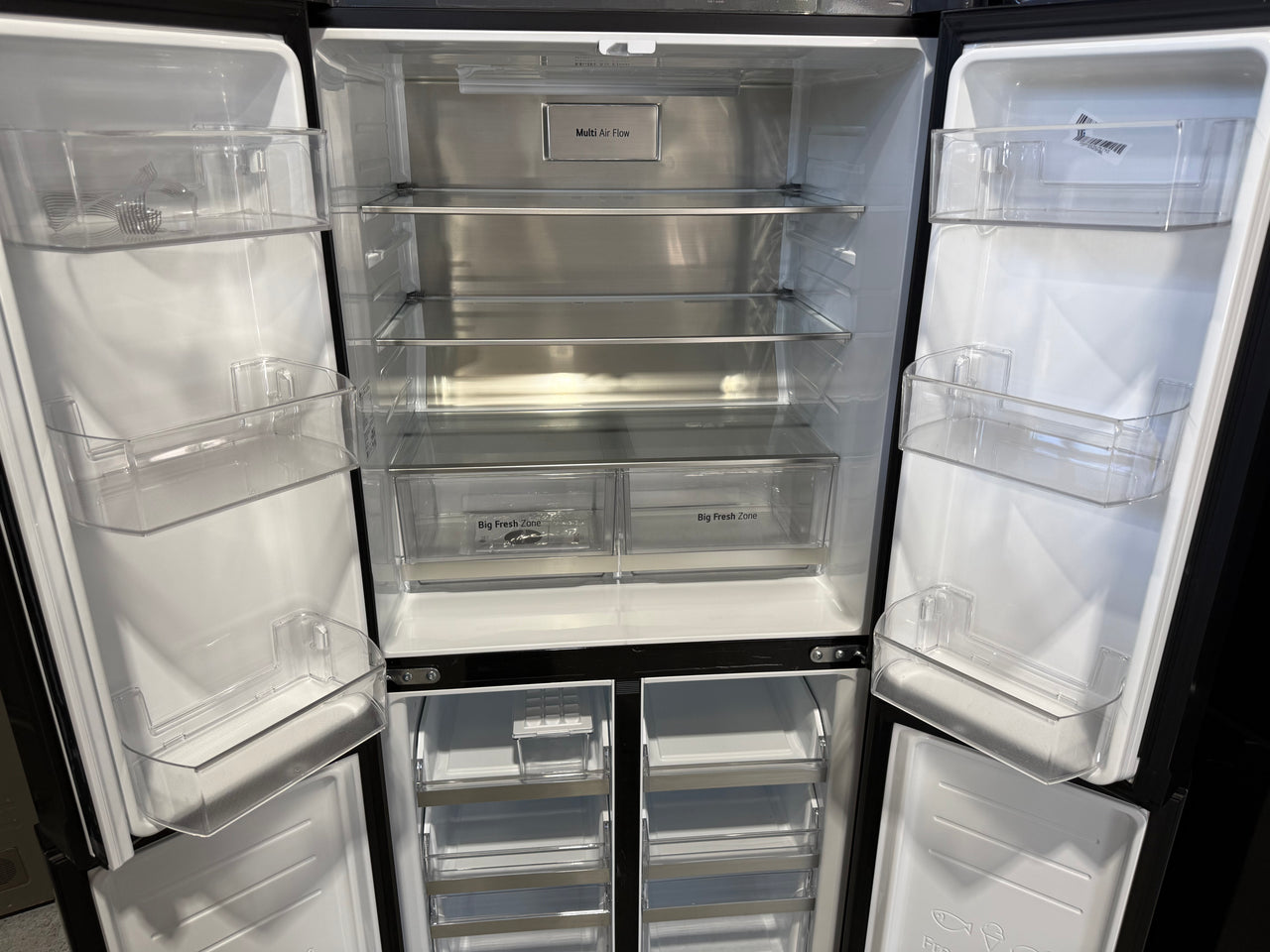 Factory Second LG GF-B505MBL 530L Slim French Door Refrigerator – Matte Black - Second Hand Appliances Geebung