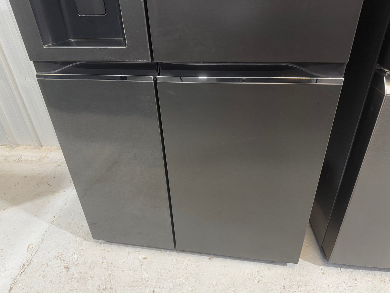 Factory Second LG GS-L635MBL 635-liter side-by-side refrigerator - Second Hand Appliances Geebung