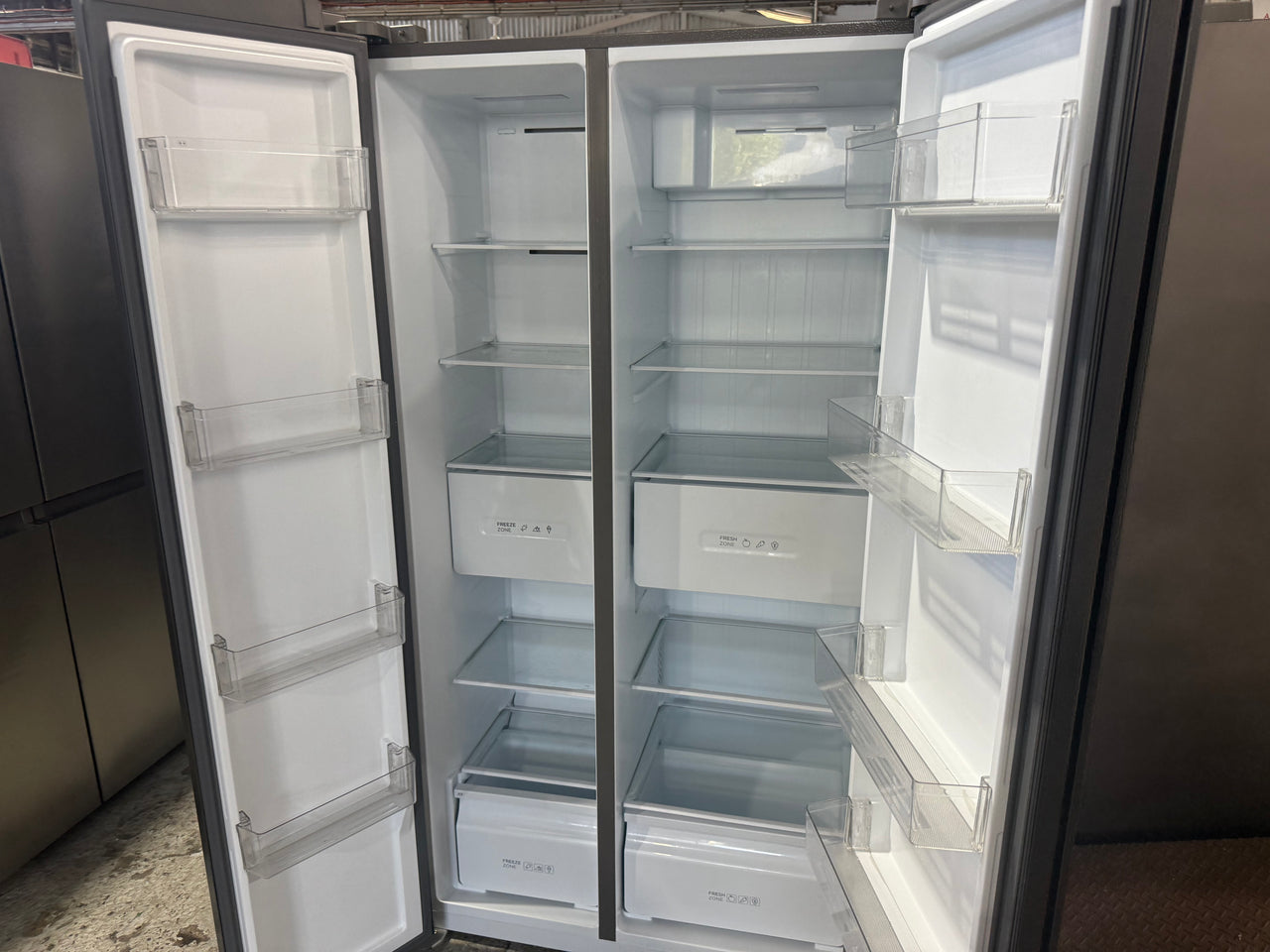 Buy Factory Second TCL 505L Side-by-Side Refrigerator – Grey (P525SBC) |  | [product_variant] | Second Hand Appliances Geebung Brisbane