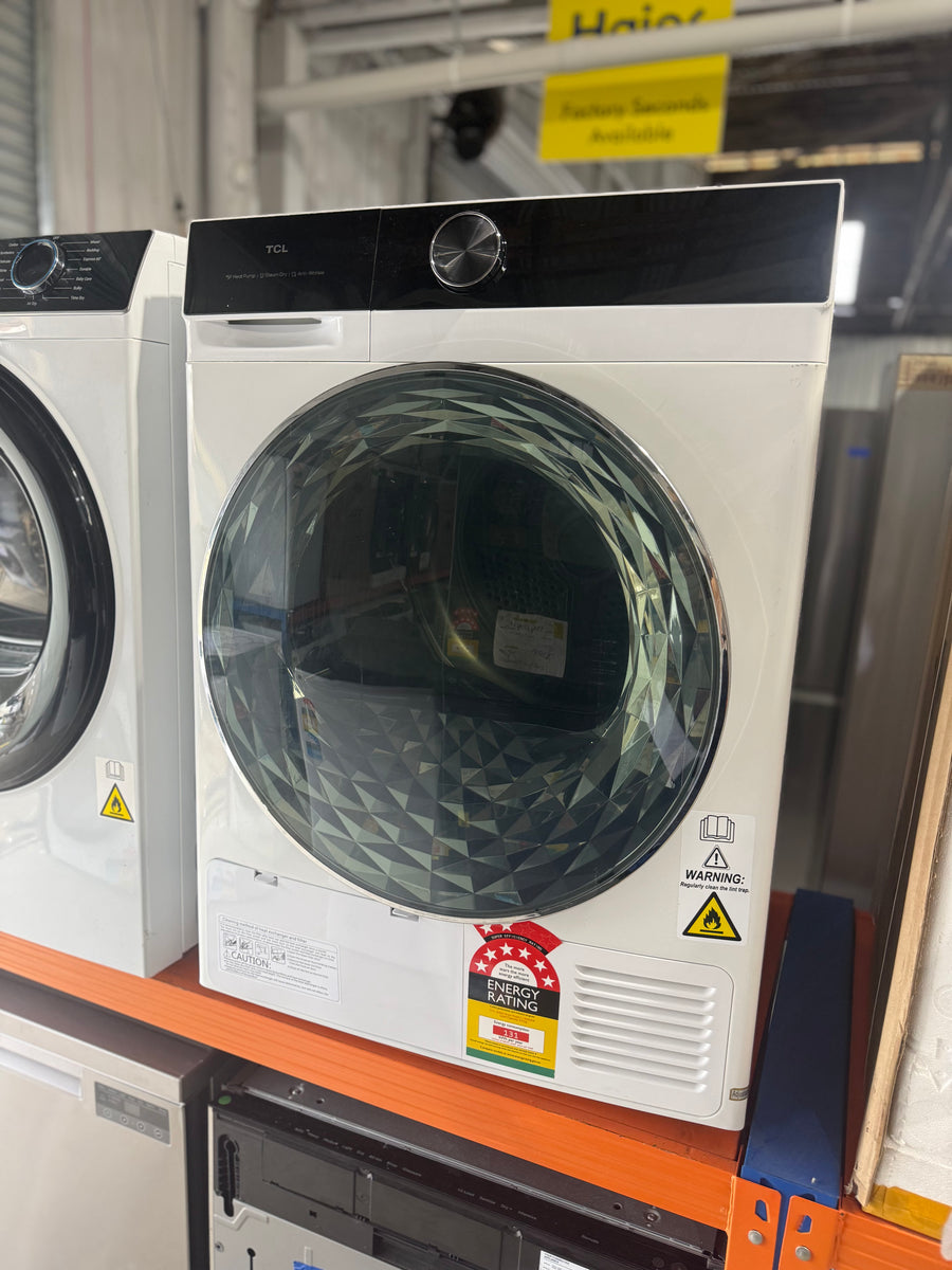 Factory Second TCL C1208DRW 8kg Heat Pump Dryer - Second Hand Appliances Geebung