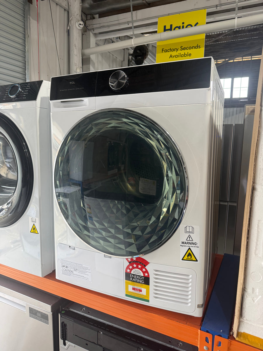 Factory Second TCL C1208DRW 8kg Heat Pump Dryer - Second Hand Appliances Geebung