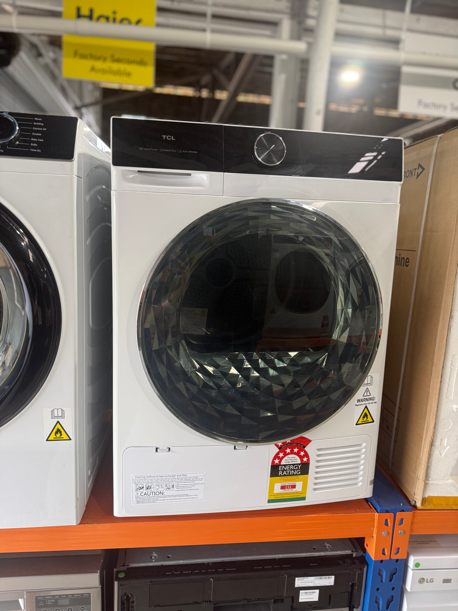 Factory Second TCL C1208DRW 8kg Heat Pump Dryer - Second Hand Appliances Geebung