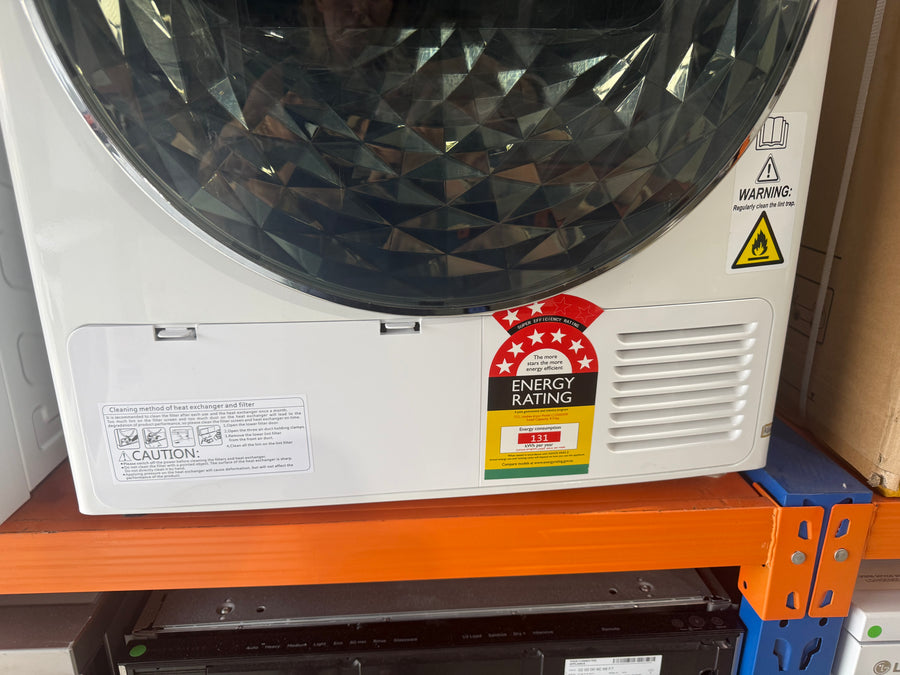 Factory Second TCL C1208DRW 8kg Heat Pump Dryer - Second Hand Appliances Geebung