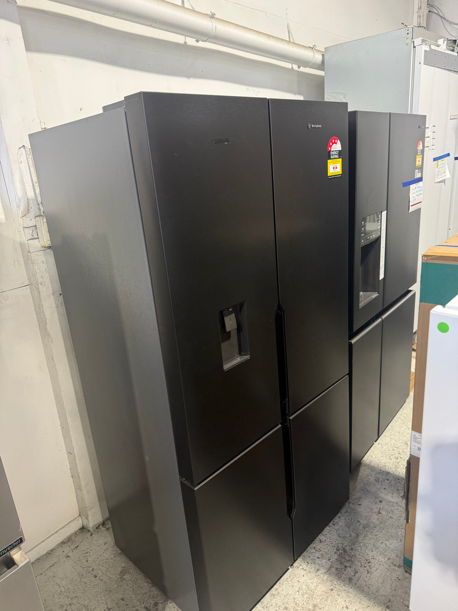 Factory Second Westinghouse 571L French Door Refrigerator – Non-Plumbed Ice & Water (WQE5760BB) - Second Hand Appliances Geebung