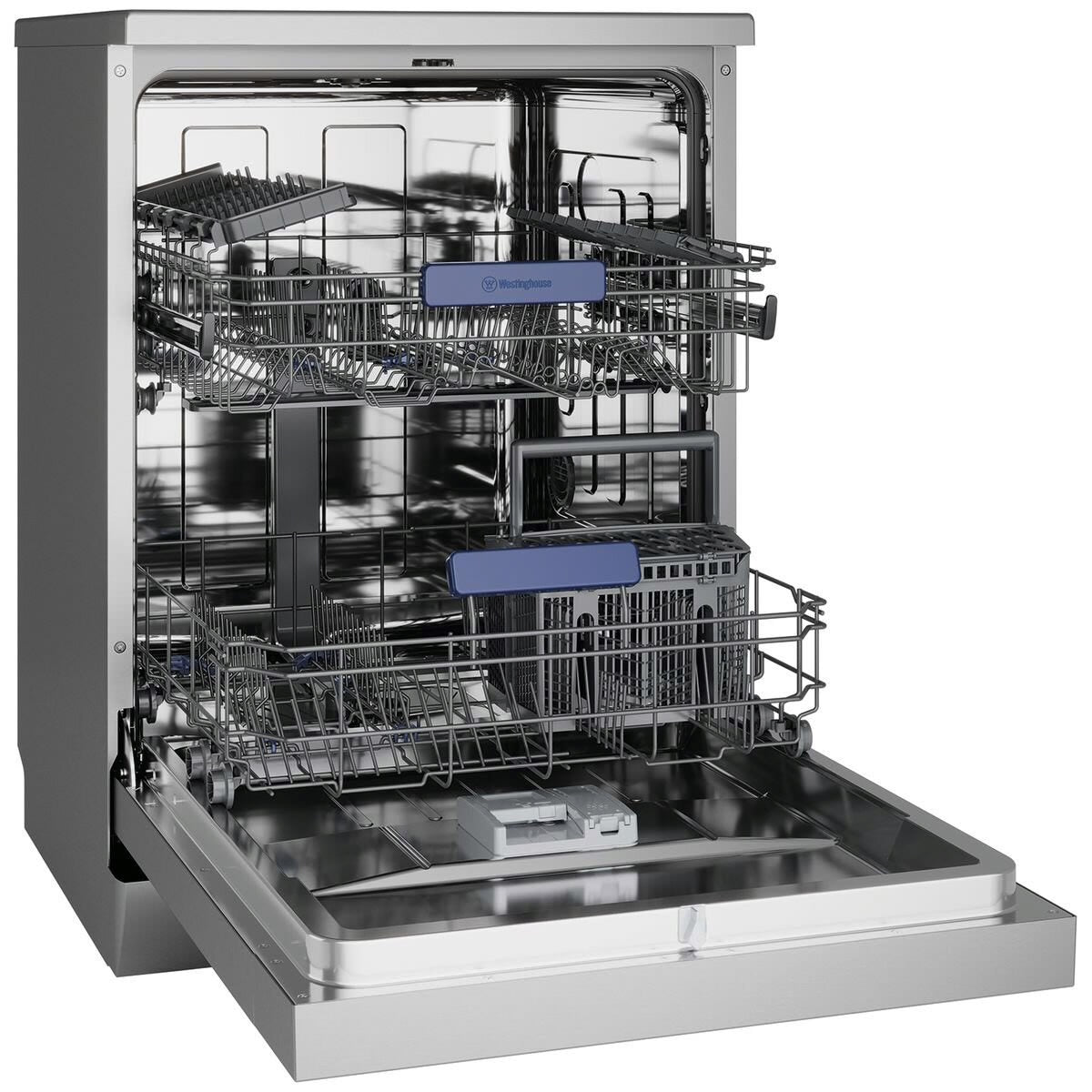 Factory Second Westinghouse 60cm Freestanding Dishwasher – Stainless Steel WSF6602XC(NAT) - Second Hand Appliances Geebung