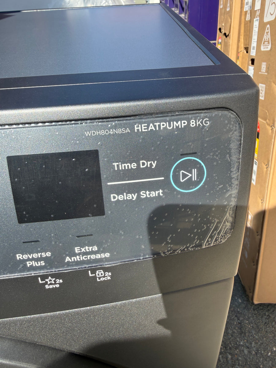 Factory Second Westinghouse WDH804N8SA 8kg Heat Pump Dryer - Second Hand Appliances Geebung
