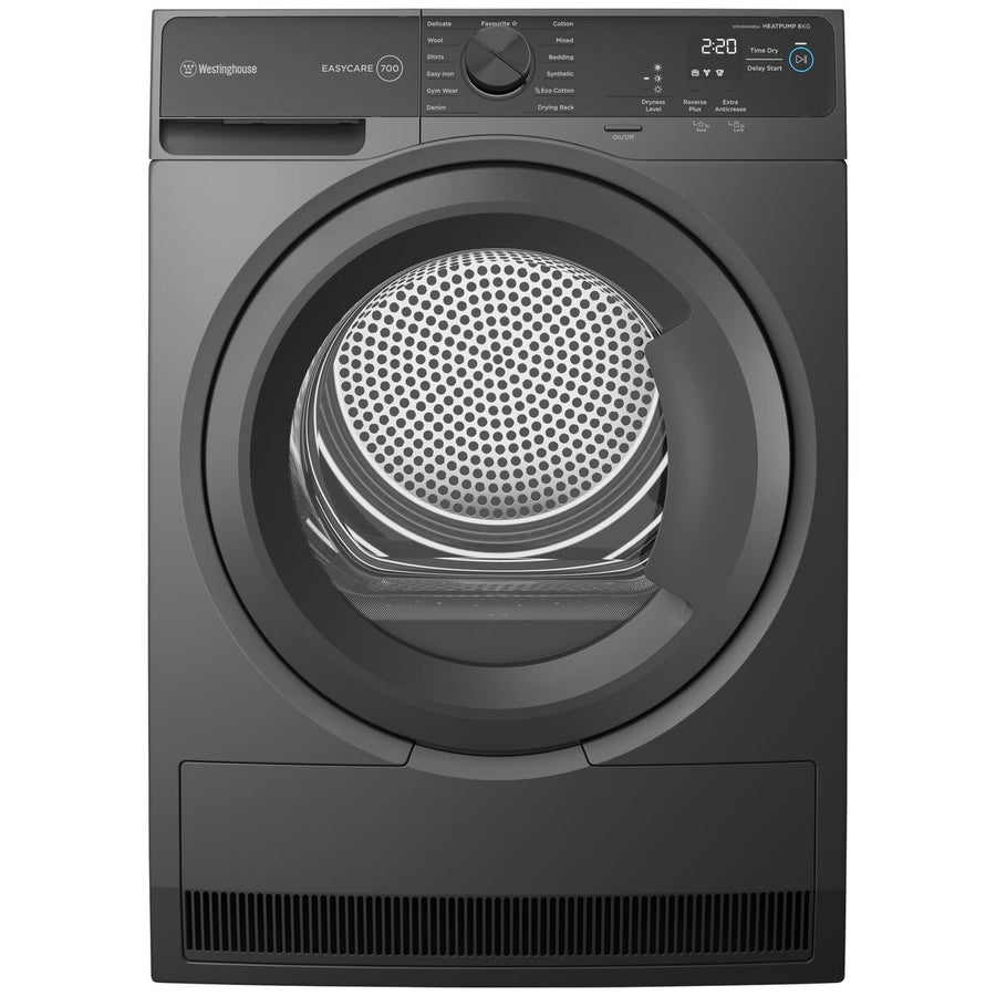 Factory Second Westinghouse WDH804N8SA 8kg Heat Pump Dryer - Second Hand Appliances Geebung