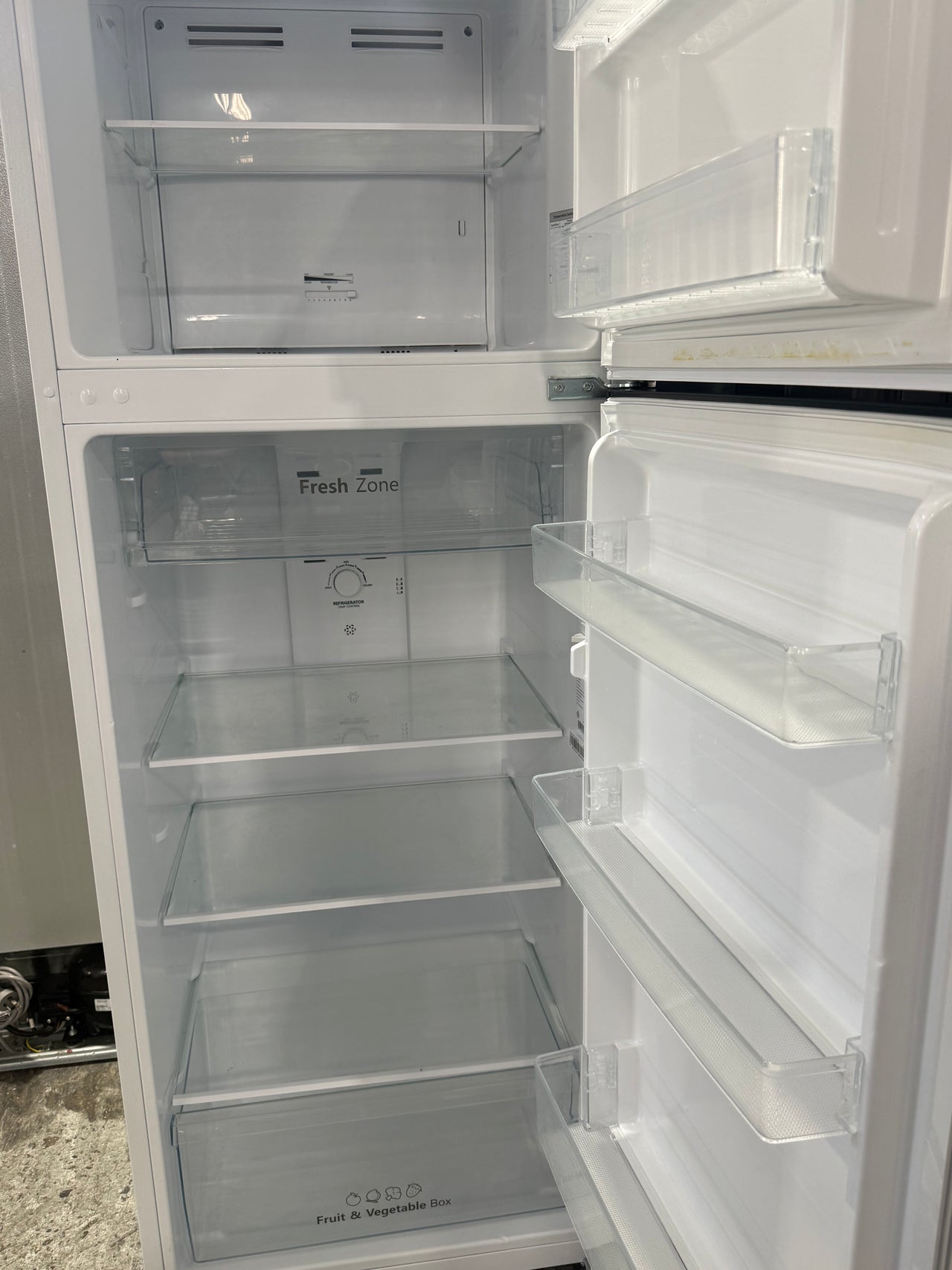 Factory second 326L Hisense Top Mount Refrigerator  Model: HRTF326 - Second Hand Appliances Geebung