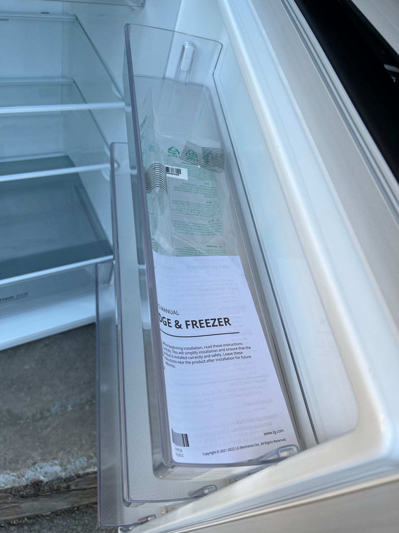 Factory second 395L Top Mount Fridge in Natural Beige Finish GT-6NB - Second Hand Appliances Geebung