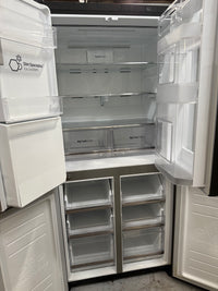 Thumbnail for Factory second 508L Slim French Door Fridge, with InstaView Door-In-Door®, in Matte Black Finish - Second Hand Appliances Geebung