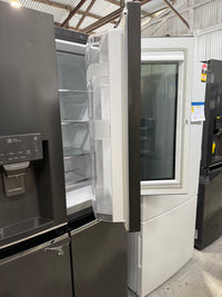 Thumbnail for Factory second 508L Slim French Door Fridge, with InstaView Door-In-Door®, in Matte Black Finish - Second Hand Appliances Geebung