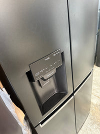 Thumbnail for Factory second 570L Slim French Door Fridge with Non Plumbed Ice &Water - Matte Black - Second Hand Appliances Geebung