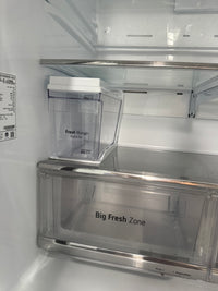 Thumbnail for Factory second 570L Slim French Door Fridge with Non Plumbed Ice &Water - Matte Black - Second Hand Appliances Geebung