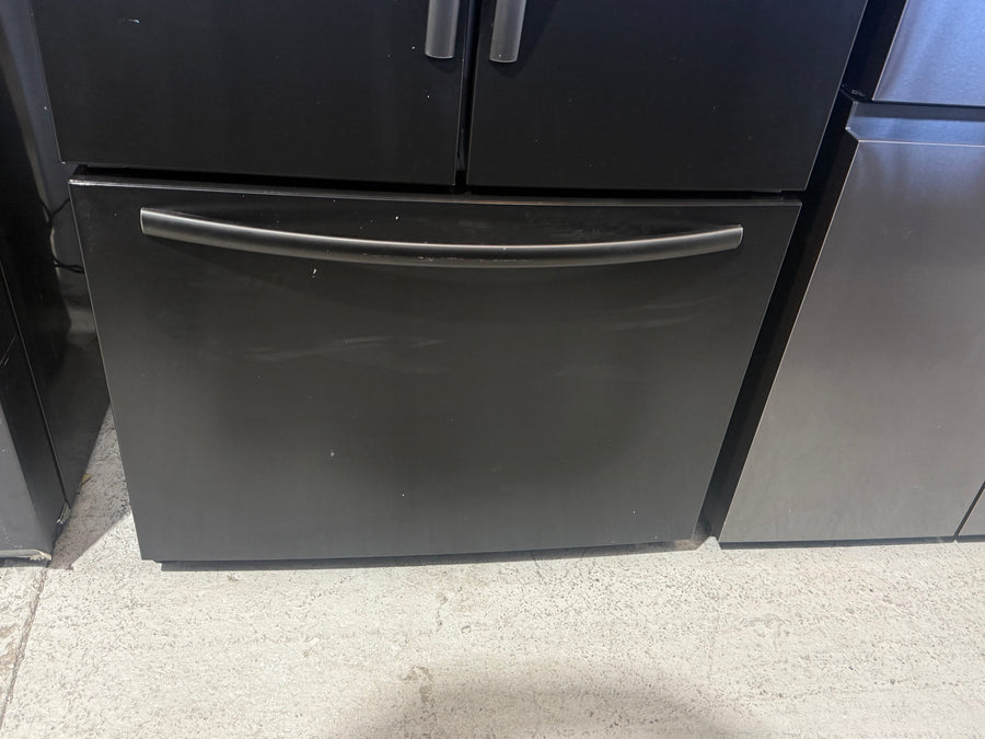 Factory second 577L French Door Fridge – Black Steel HRFD577B - Second Hand Appliances Geebung