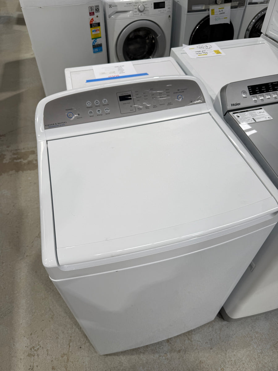 Factory second 8,5kg Fisher&Paykel top loader WA8560G1  Model:WA8560G1 - Second Hand Appliances Geebung