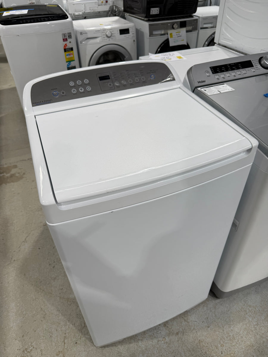 Factory second 8,5kg Fisher&Paykel top loader WA8560G1  Model:WA8560G1 - Second Hand Appliances Geebung