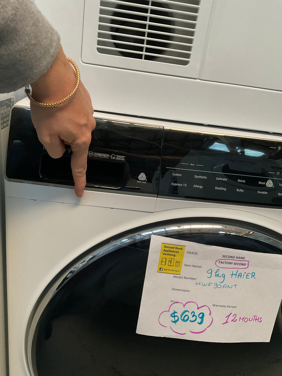 Factory second 9kg Front Loader Washer HWF90AN1 - Second Hand Appliances Geebung