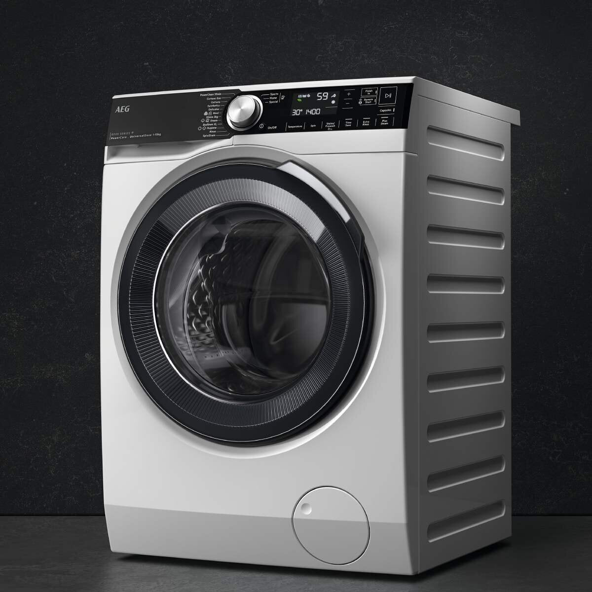 Factory second AEG 10kg 8000 Series UniversalDose Front Load Washing Machine LF8516O8O - Second Hand Appliances Geebung