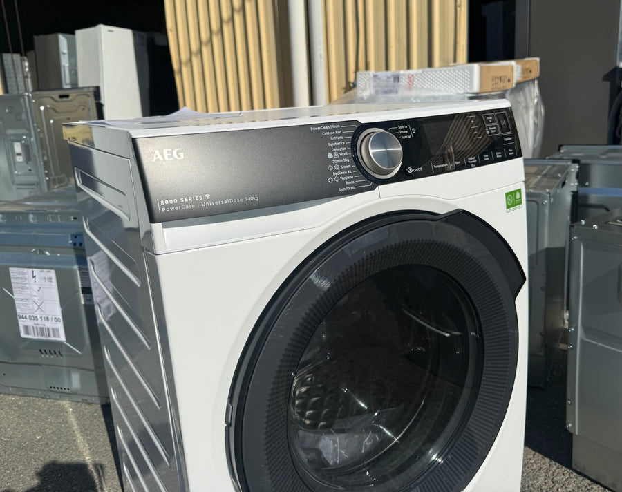 Factory second AEG 10kg 8000 Series UniversalDose Front Load Washing Machine LF8516O8O - Second Hand Appliances Geebung