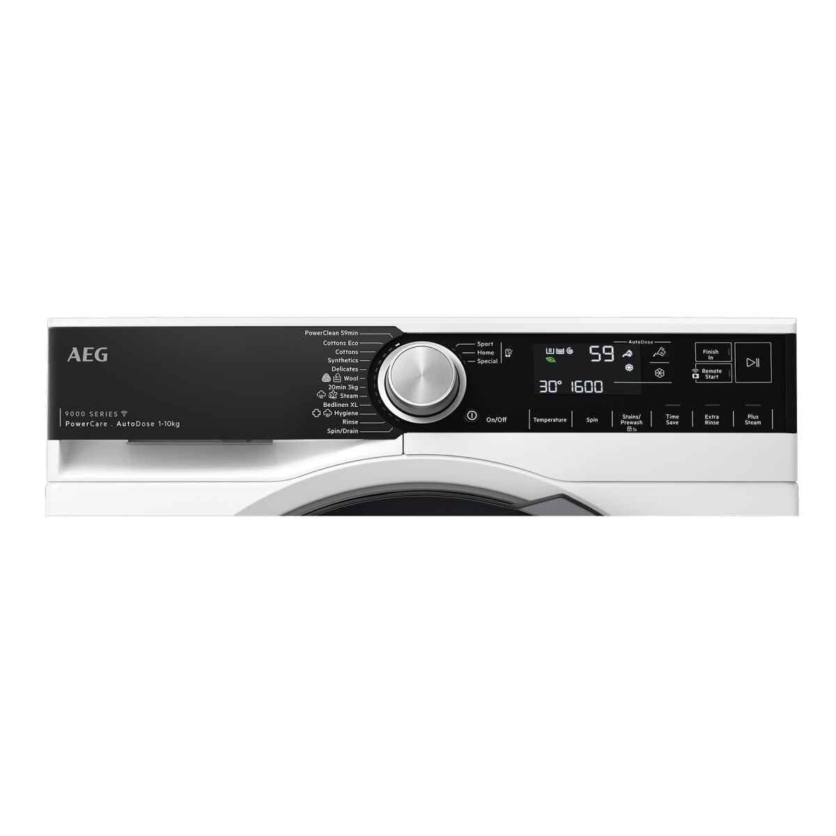 Factory second AEG 10kg 9000 Series Front Load Washing Machine  Model: LF9516O8Q - Second Hand Appliances Geebung