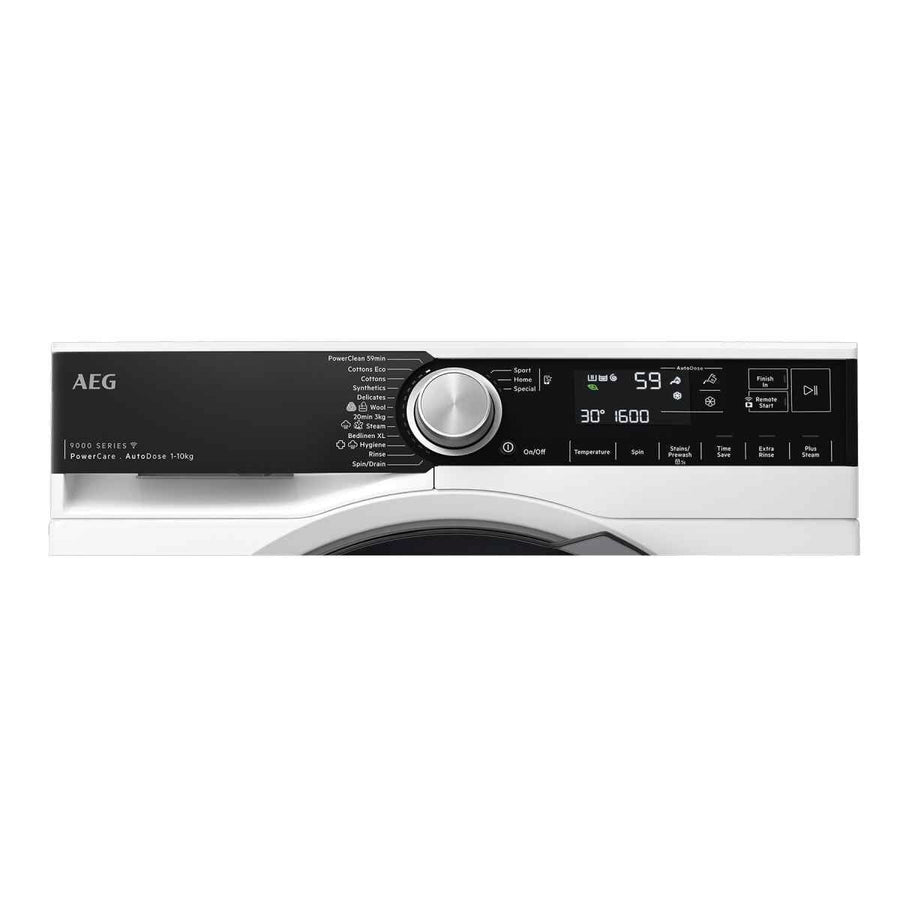 Factory second AEG 10kg 9000 Series Front Load Washing Machine  Model: LF9516O8Q - Second Hand Appliances Geebung