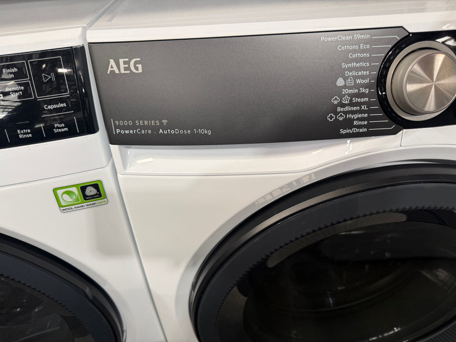 Factory second AEG 10kg 9000 Series Front Load Washing Machine  Model: LF9516O8Q - Second Hand Appliances Geebung