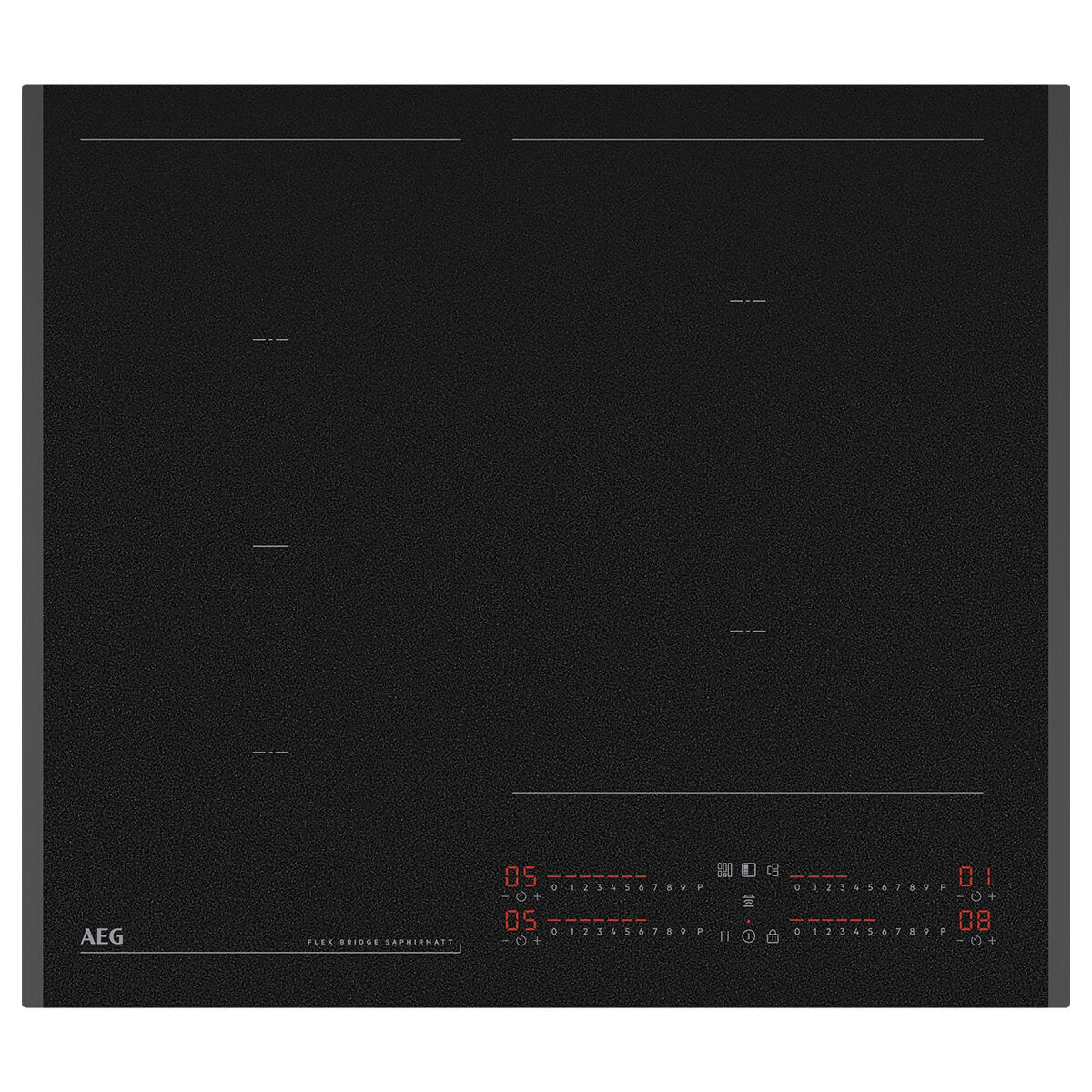 Buy Factory second AEG 60cm 6000 Series SaphirMatt Induction Cooktop with FlexiBridge – Matte Black (NII64G00FZ) |  | [product_variant] | Second Hand Appliances Geebung Brisbane