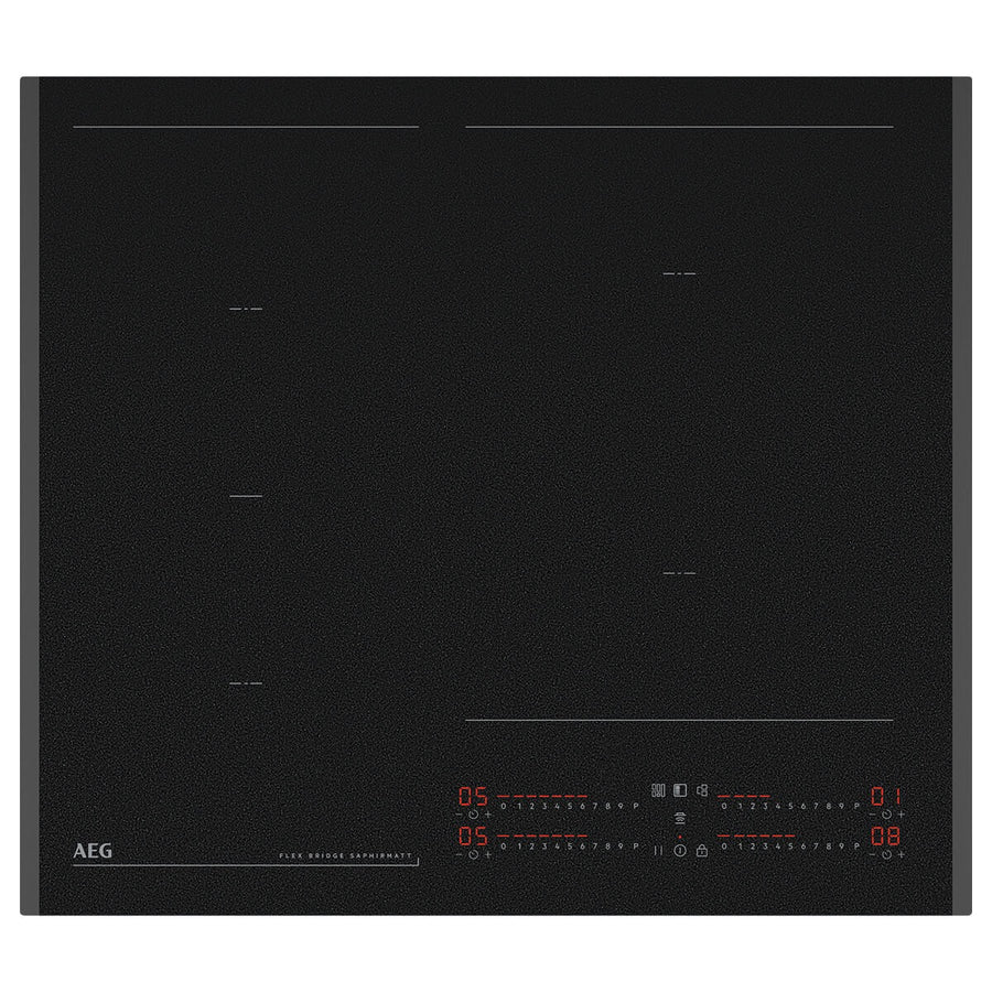 Buy Factory second AEG 60cm 6000 Series SaphirMatt Induction Cooktop with FlexiBridge – Matte Black (NII64G00FZ) |  | [product_variant] | Second Hand Appliances Geebung Brisbane