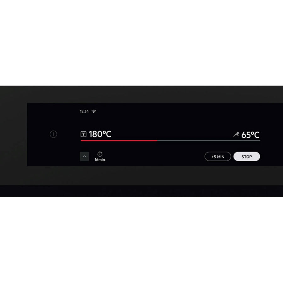 Factory second AEG 60cm 9000 Series Sense Cook Multifunction Oven - Matte Black NBT9P831AT (NAT) - Second Hand Appliances Geebung