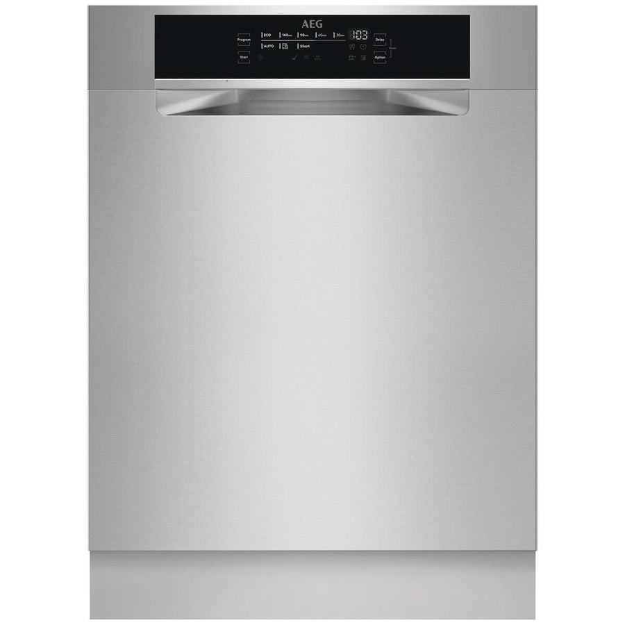 Factory second AEG 60cm Built-Under Dishwasher – Stainless Steel  Model: FFE73600PM(NAT) - Second Hand Appliances Geebung