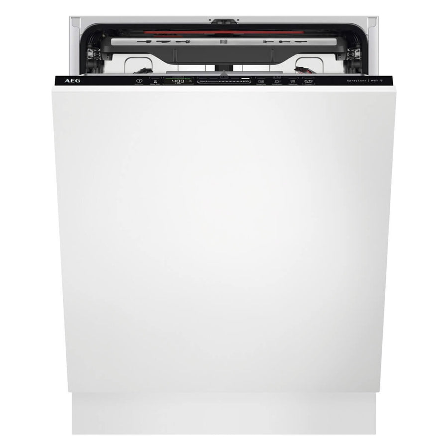 Factory second AEG 60cm Fully Integrated Dishwasher - Grey FBF7573SBB - Second Hand Appliances Geebung