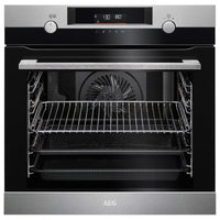 Thumbnail for Factory second AEG 60cm SteamBake Pyroluxe™ Multifunction 9 Oven – Mark Resistant Stainless Steel BPK556360M - Second Hand Appliances Geebung