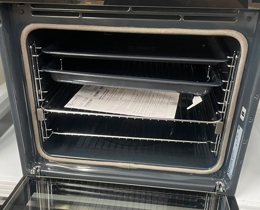 Factory second AEG 60cm SteamBake Pyroluxe™ Multifunction 9 Oven – Mark Resistant Stainless Steel BPK556360M - Second Hand Appliances Geebung