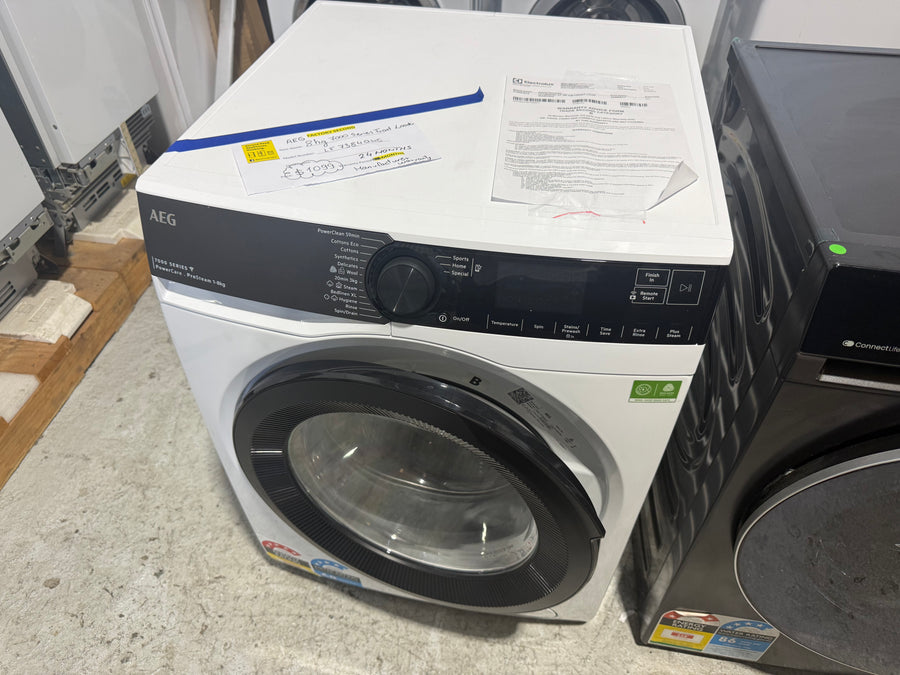 Factory second AEG 8 kg 7000 Series Front Load Washing Machine (LF7384O4C) - Second Hand Appliances Geebung